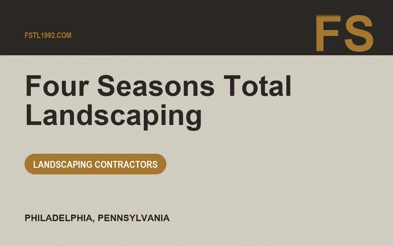 Four Seasons Total Landscaping in Philadelphia, Pennsylvania