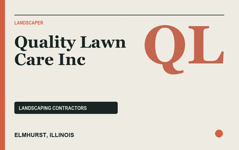 Quality Lawn Care Inc in Elmhurst, Illinois