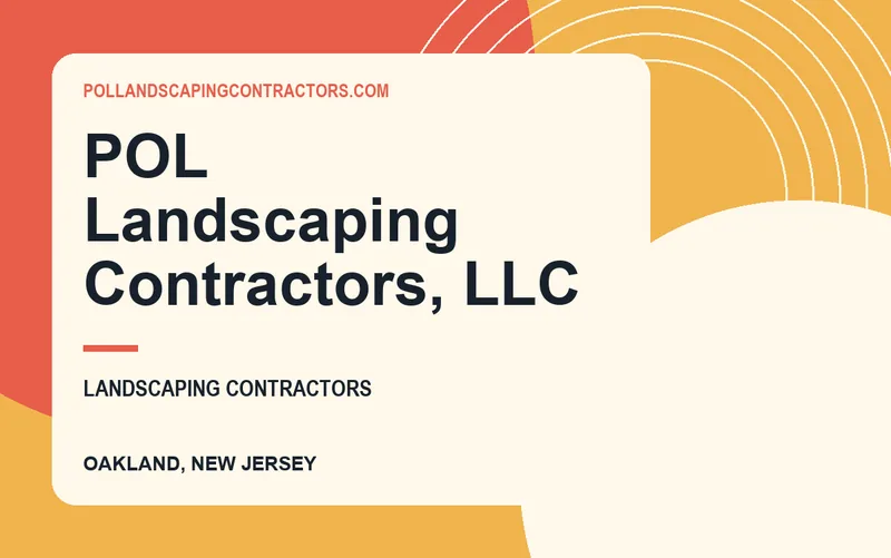 POL Landscaping Contractors, LLC in Oakland, New Jersey