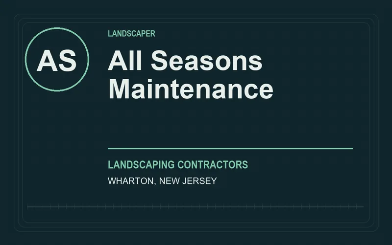 All Seasons Maintenance in Wharton, New Jersey