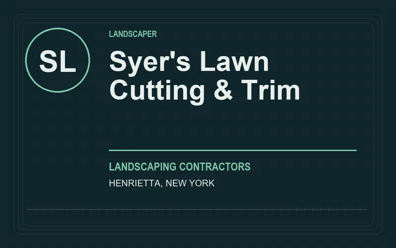 Syer's Lawn Cutting & Trim in Henrietta, New York
