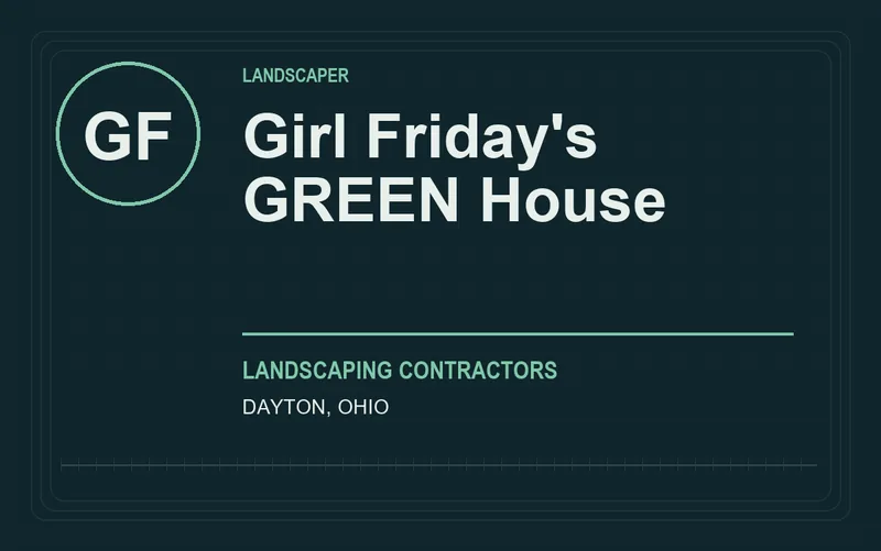 Girl Friday's GREEN House in Dayton, Ohio