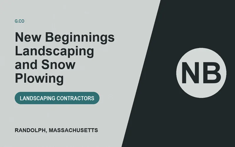 New Beginnings Landscaping and Snow Plowing in Randolph, Massachusetts