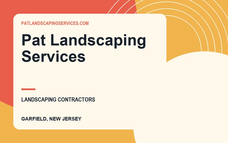 Pat Landscaping Services in Garfield, New Jersey
