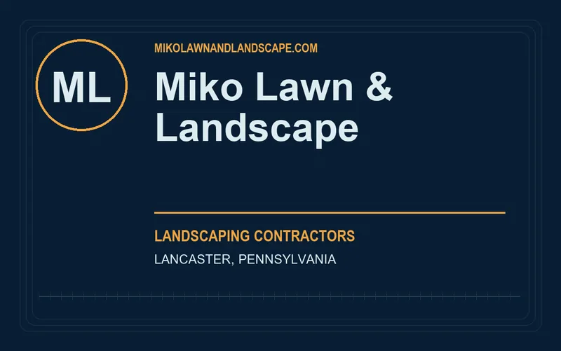 Miko Lawn & Landscape in Lancaster, Pennsylvania