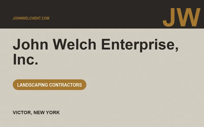 John Welch Enterprise, Inc. in Victor, New York