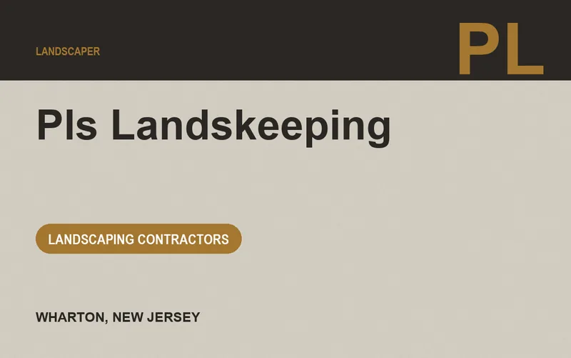 Pls Landskeeping in Wharton, New Jersey