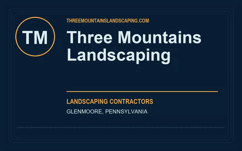 Three Mountains Landscaping in Glenmoore, Pennsylvania