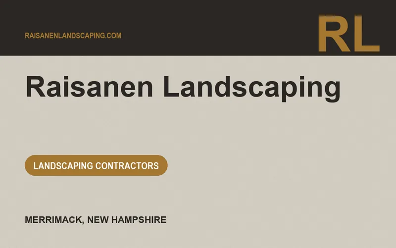 Raisanen Landscaping in Merrimack, New Hampshire
