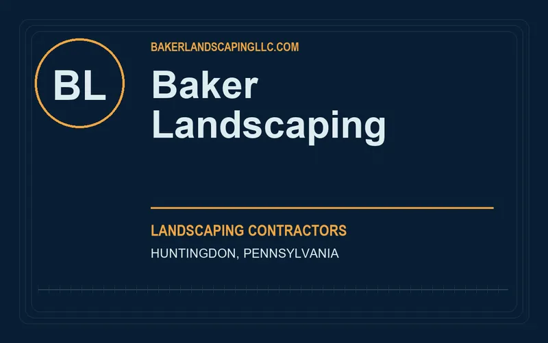 Baker Landscaping in Huntingdon, Pennsylvania