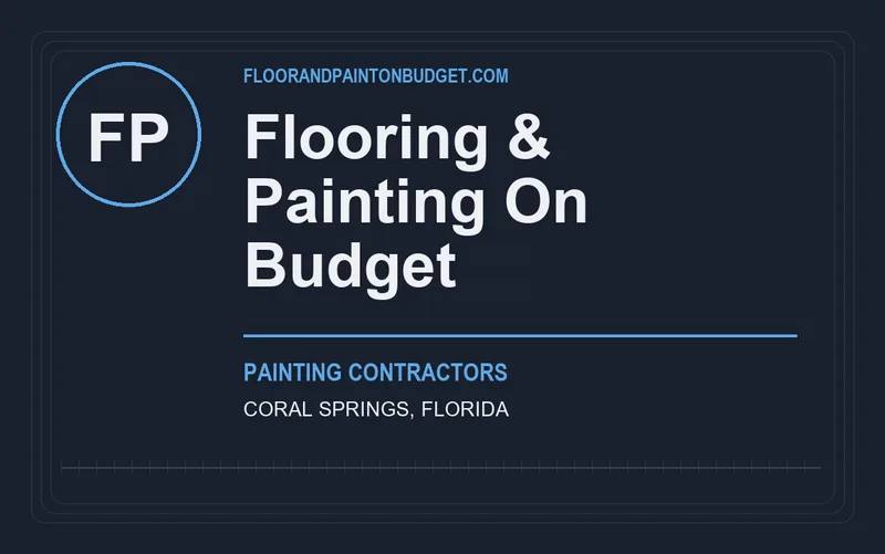 Flooring & Painting On Budget in Coral Springs, Florida