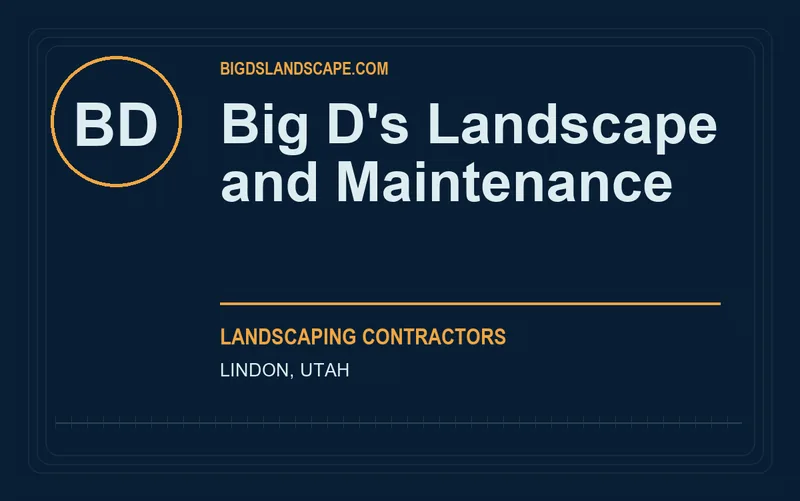 Big D's Landscape and Maintenance in Lindon, Utah