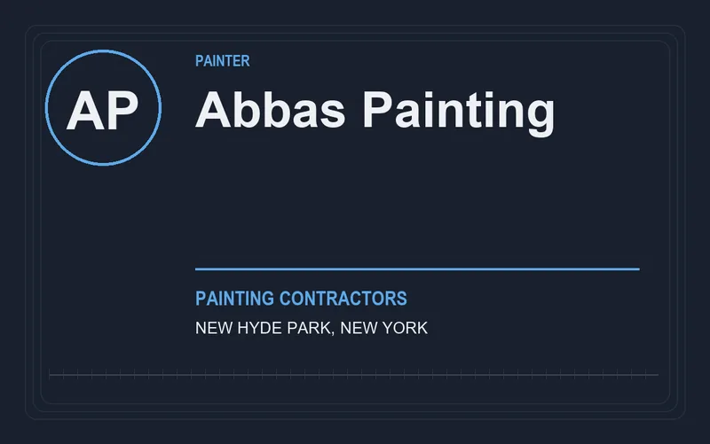Abbas Painting in New Hyde Park, New York
