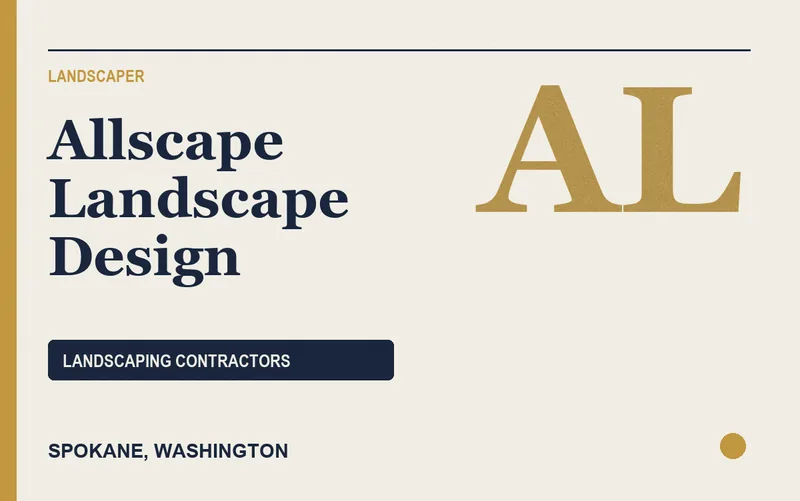 Allscape Landscape Design in Spokane, Washington