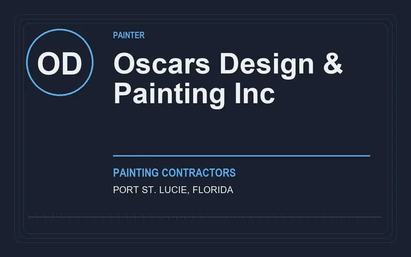 Oscars Design & Painting Inc in Port St. Lucie, Florida