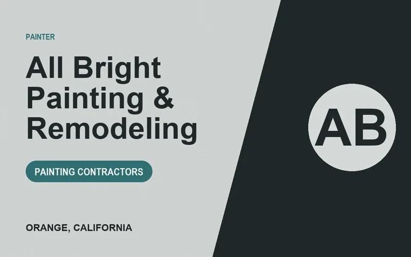 All Bright Painting & Remodeling in Orange, California