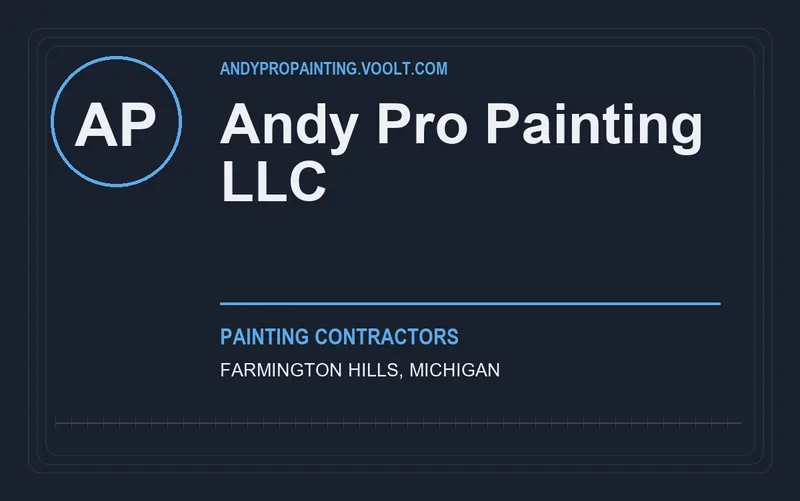 Andy Pro Painting LLC in Farmington Hills, Michigan