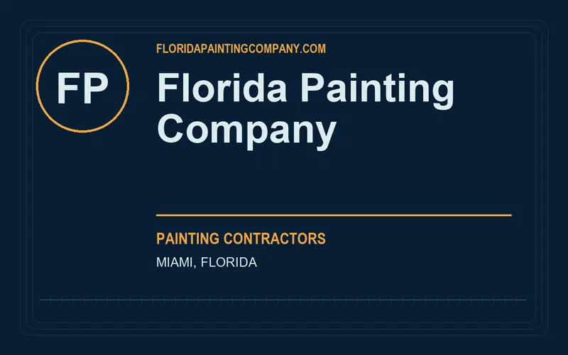 Florida Painting Company in Miami, Florida