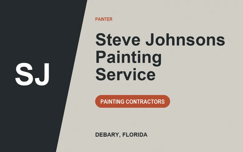 Steve Johnsons Painting Service in DeBary, Florida