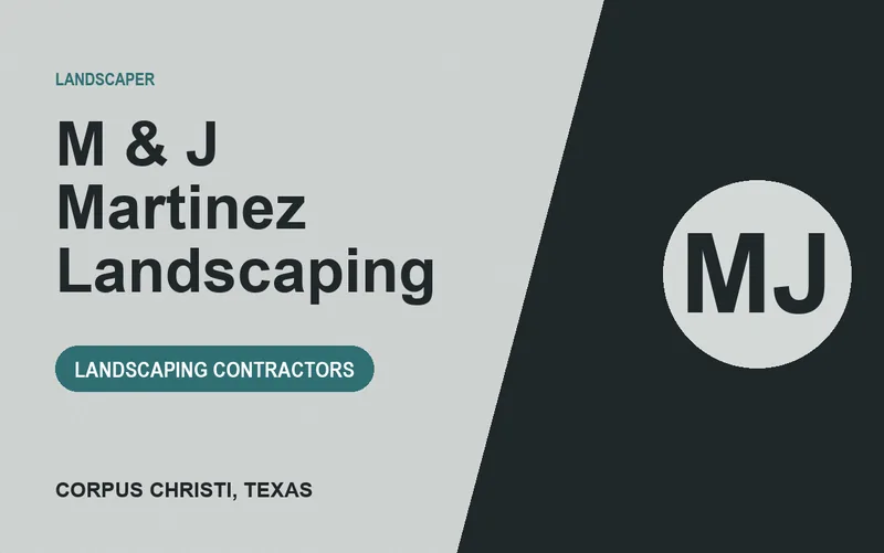 M & J Martinez Landscaping in Corpus Christi, Texas