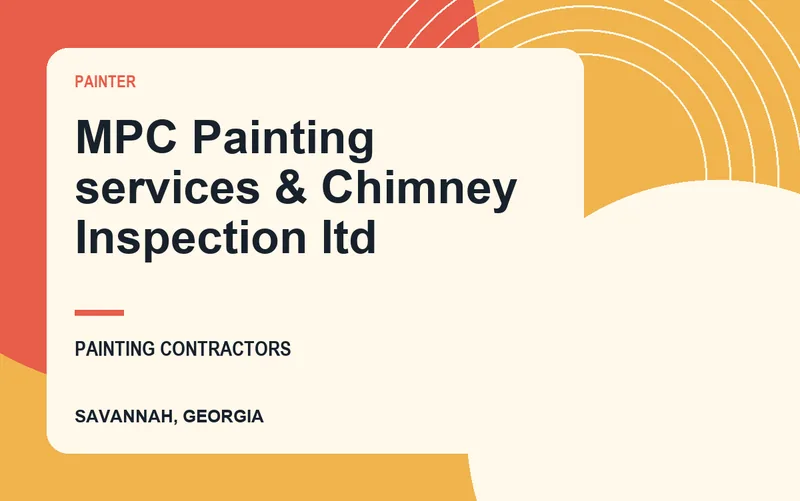 MPC Painting services & Chimney Inspection ltd in Savannah, Georgia