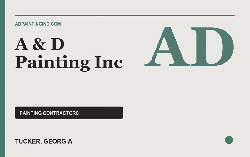 A & D Painting Inc in Tucker, Georgia