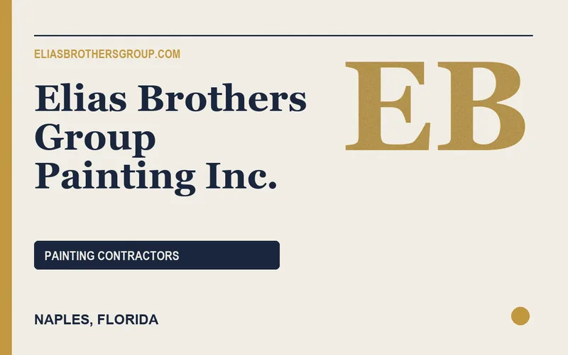 Elias Brothers Group Painting Inc. in Naples, Florida