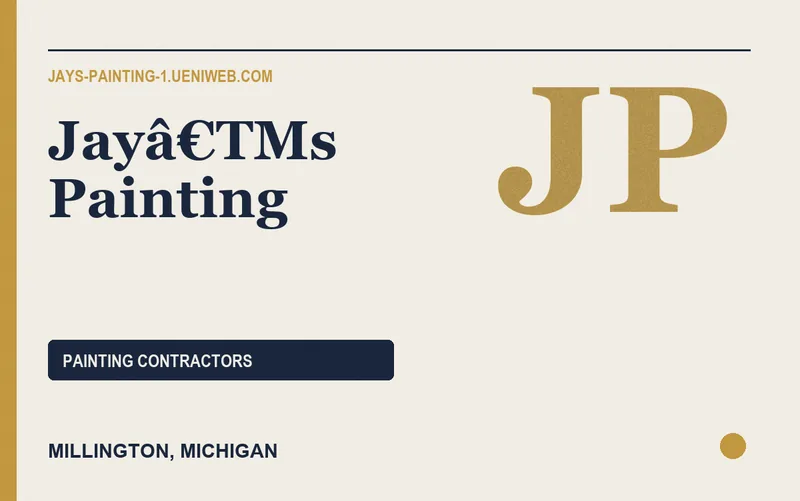 Jayâ€TMs Painting in Millington, Michigan