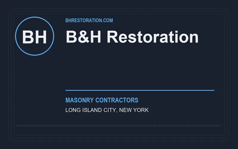 B&H Restoration in Long Island City, New York