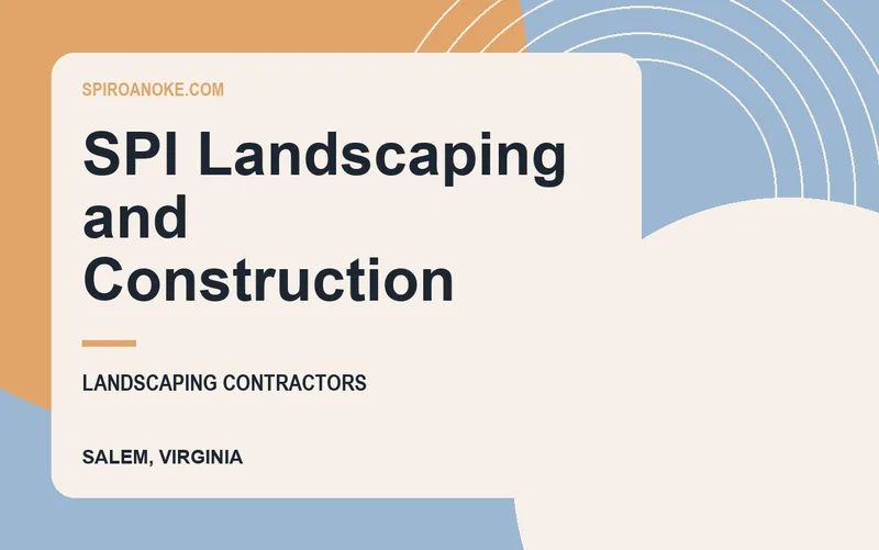 SPI Landscaping and Construction in Salem, Virginia