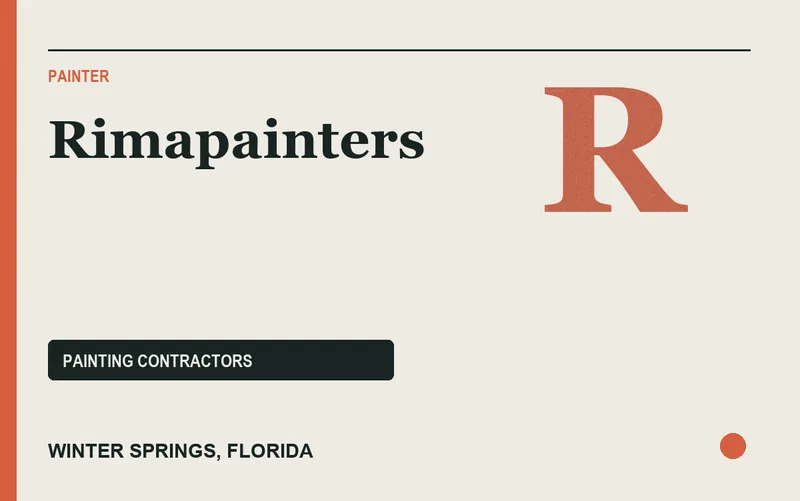 Rimapainters in Winter Springs, Florida
