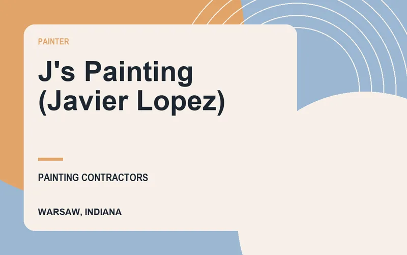 J's Painting (Javier Lopez) in Warsaw, Indiana