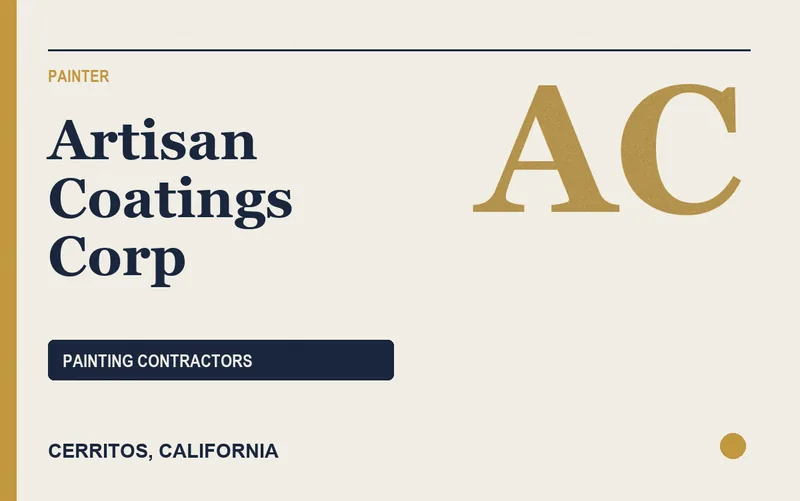 Artisan Coatings Corp in Cerritos, California