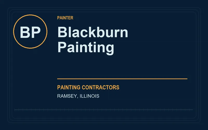 Blackburn Painting in Ramsey, Illinois