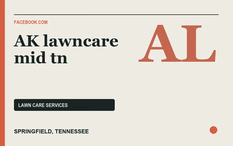 AK lawncare mid tn in Springfield, Tennessee