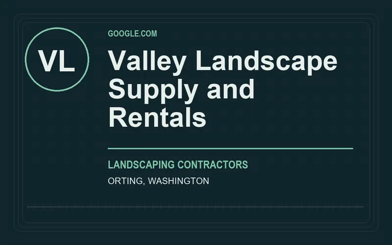 Valley Landscape Supply and Rentals in Orting, Washington