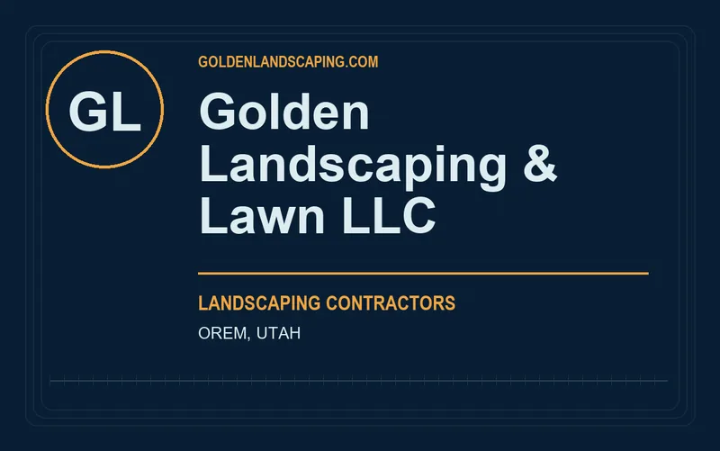 Golden Landscaping & Lawn LLC in Orem, Utah