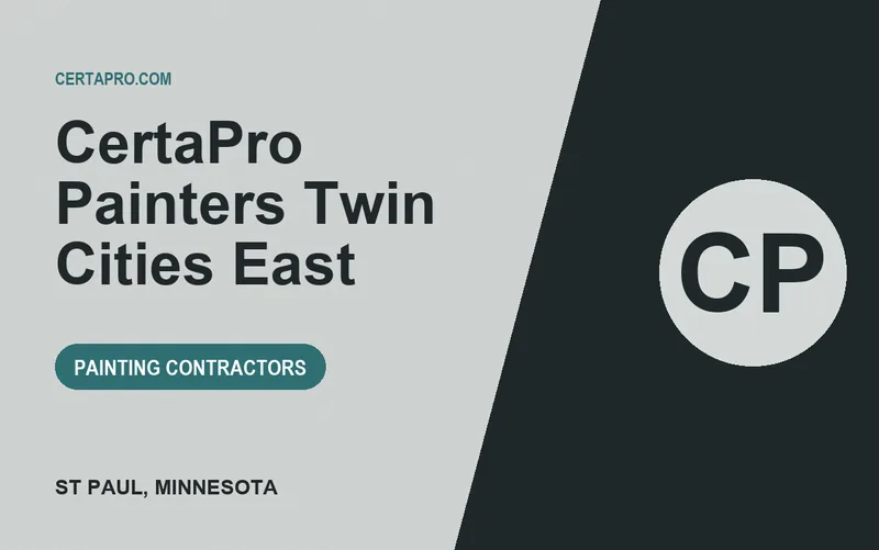 CertaPro Painters Twin Cities East in St Paul, Minnesota