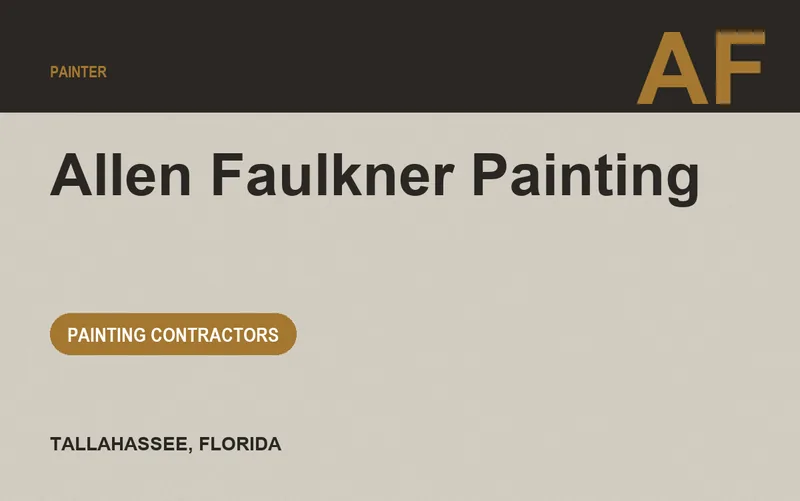 Allen Faulkner Painting in Tallahassee, Florida