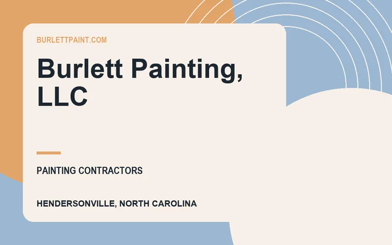 Burlett Painting, LLC in Hendersonville, North Carolina