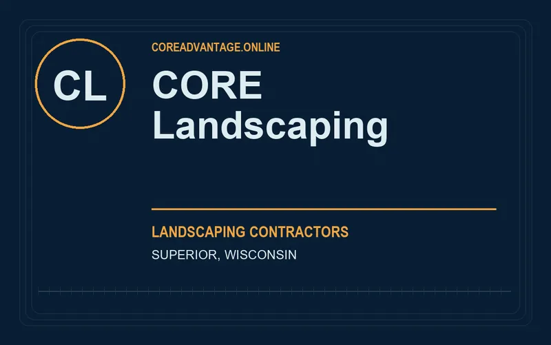 CORE Landscaping in Superior, Wisconsin