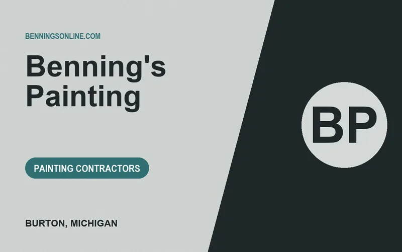 Benning's Painting in Burton, Michigan