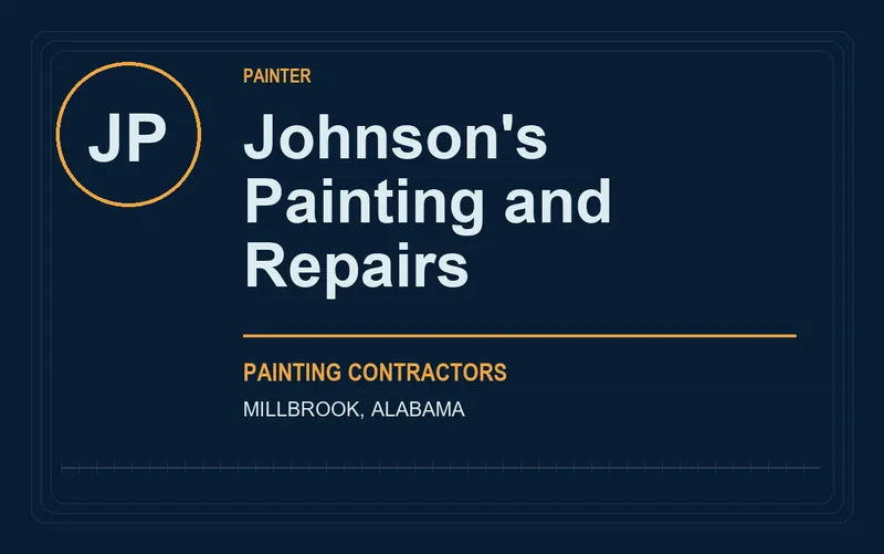 Johnson's Painting and Repairs in Millbrook, Alabama