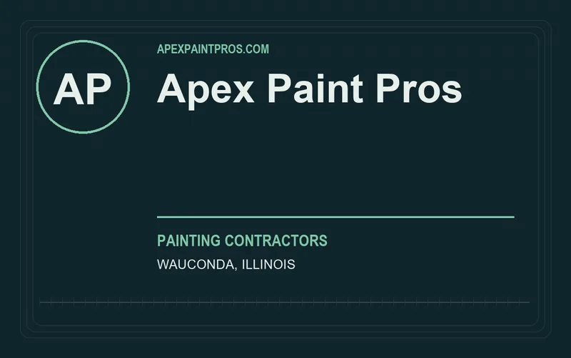 Apex Paint Pros in Wauconda, Illinois