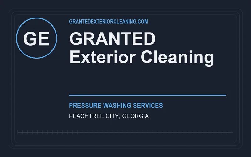 GRANTED Exterior Cleaning in Peachtree City, Georgia