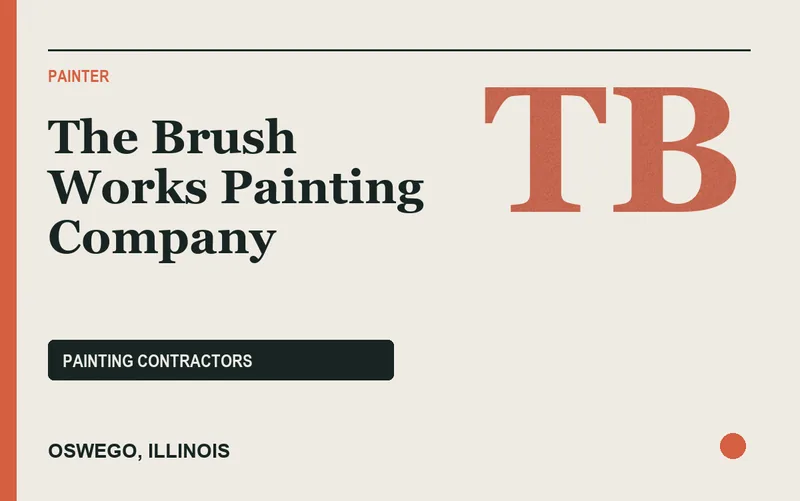 The Brush Works Painting Company in Oswego, Illinois