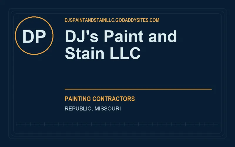 DJ's Paint and Stain LLC in Republic, Missouri