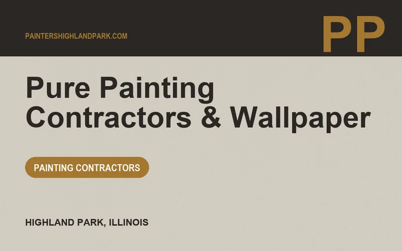 Pure Painting Contractors & Wallpaper in Highland Park, Illinois