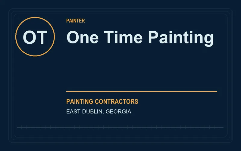 One Time Painting in East Dublin, Georgia