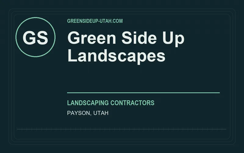 Green Side Up Landscapes in Payson, Utah